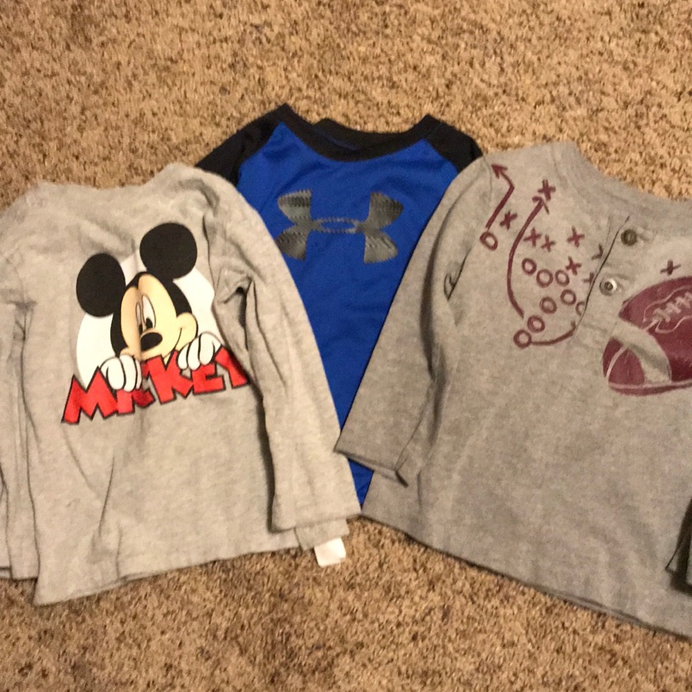 Lot of 2t-3t long sleeve shirts